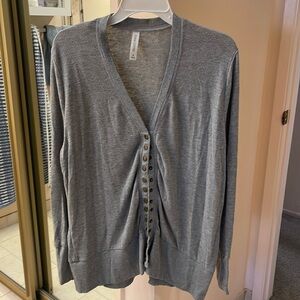 Gray Cardigan